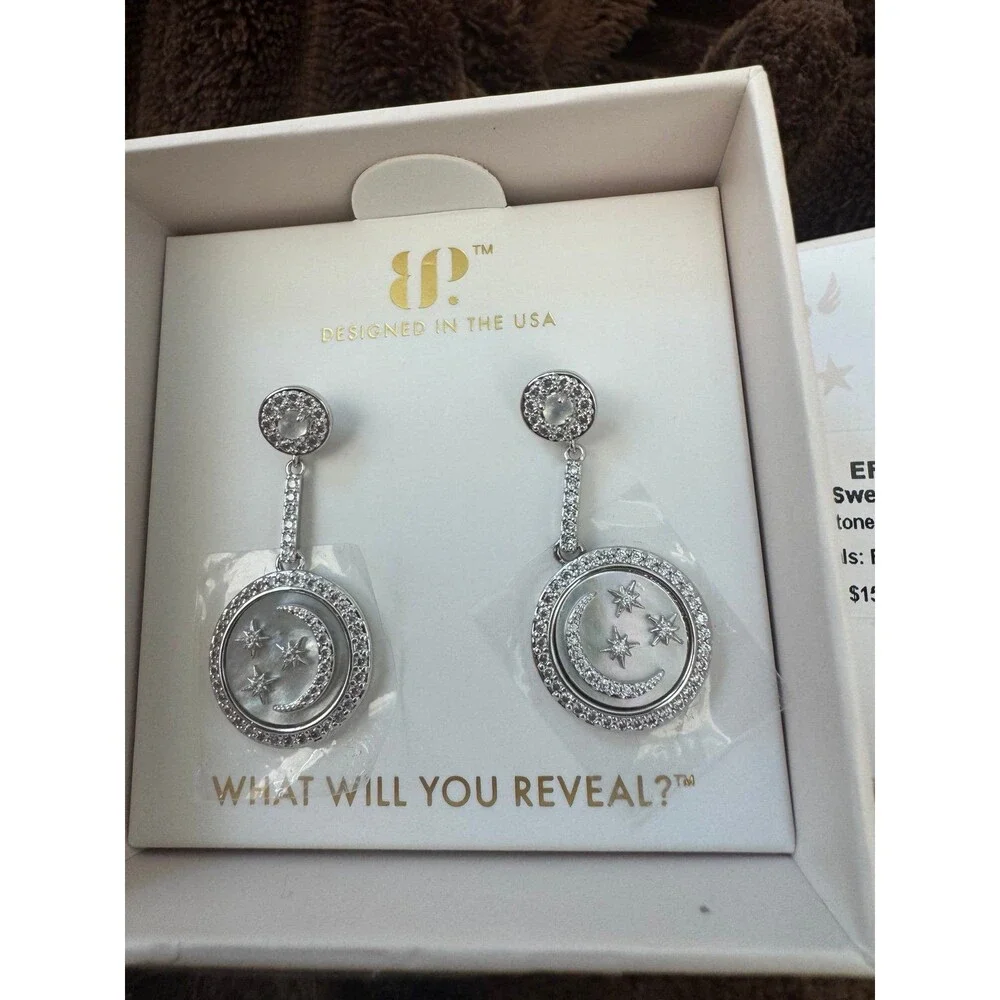 Bomb party halo earrings